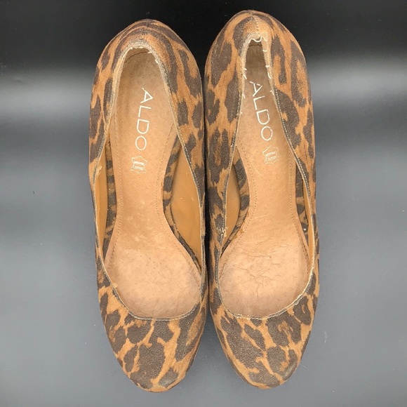 Aldo Heels Leopard Print - Picture 11 of 15